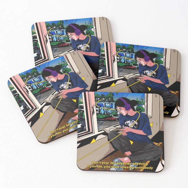 Item preview, Aesthetic Girl Reading designed and sold by mawmawli.
