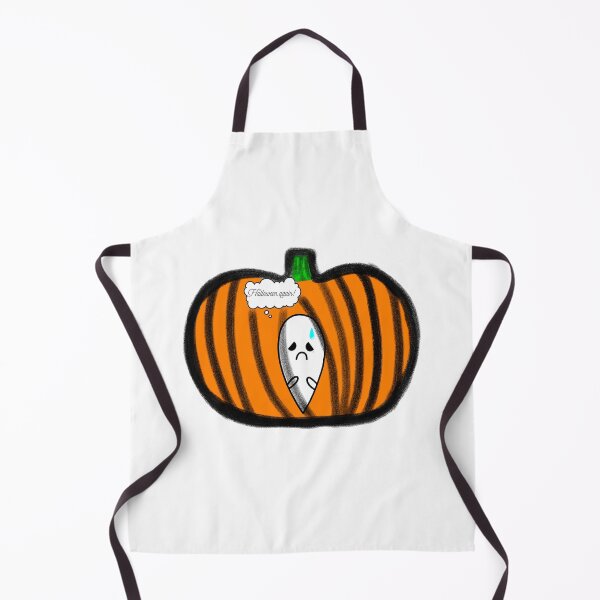 Item preview, Sad ghost trapped in a pumpkin designed and sold by L1221e92.