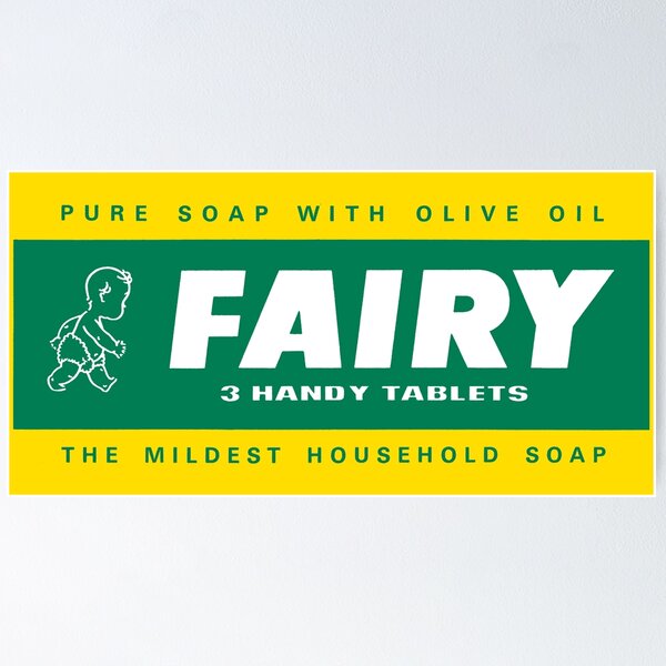 Item preview, DISHWASHING SOAP - ADVERT designed and sold by ThrowbackAds.