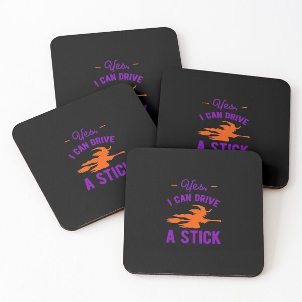 Item preview, Yes I Can Drive A Stick Halloween Witch designed and sold by artworkbyrihen.