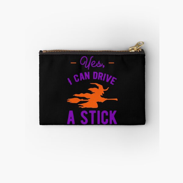Item preview, Yes I Can Drive A Stick Halloween Witch designed and sold by artworkbyrihen.