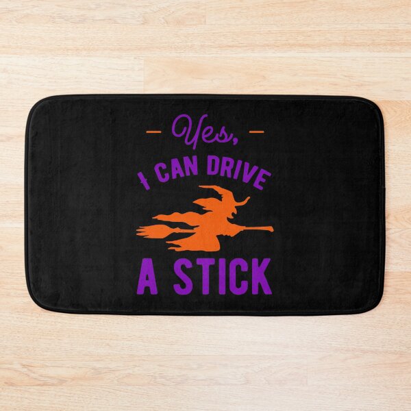Item preview, Yes I Can Drive A Stick Halloween Witch designed and sold by artworkbyrihen.
