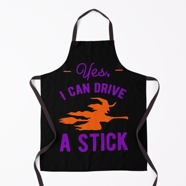 Item preview, Yes I Can Drive A Stick Halloween Witch designed and sold by artworkbyrihen.