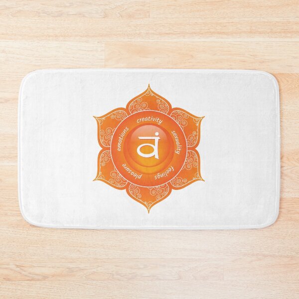 Item preview, Sacral Chakra Mandala - 50 OWBG designed and sold by chakraplaza.