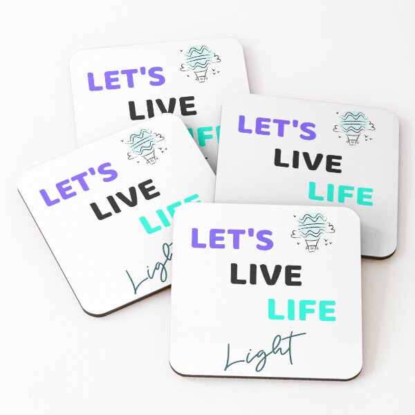 Item preview, Let's Live Life Light designed and sold by Chapter358.