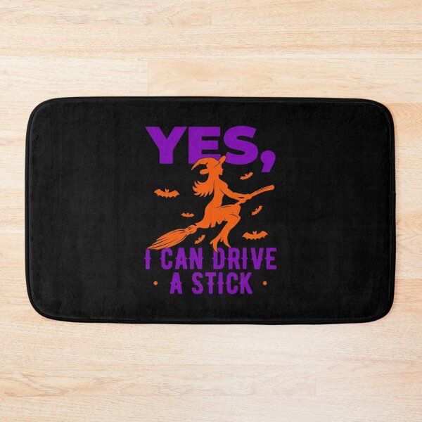 Item preview, Yes I Can Drive A Stick Halloween Witch designed and sold by artworkbyrihen.
