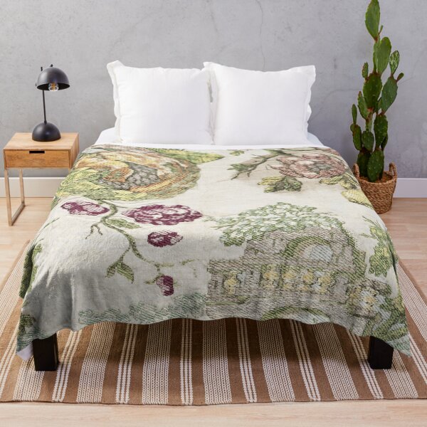 Item preview, Vintage Floral Chenille designed and sold by hellcom.