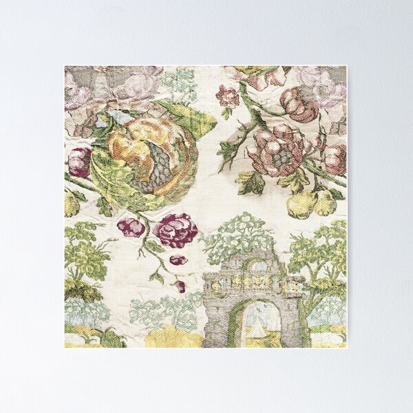 Aperçu de l'œuvre Chenille Floral Vintage créée et vendue par hellcom.