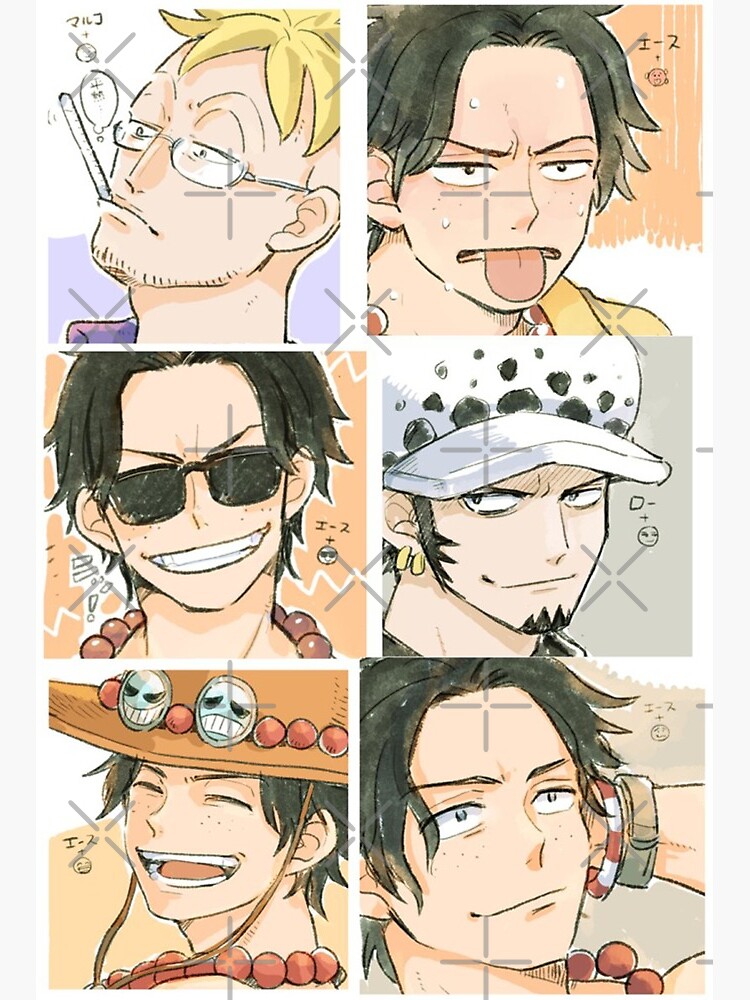 Ace Marco And Law Art Board Print By Soylaleche Redbubble