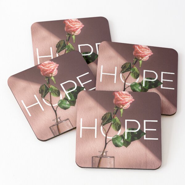 Item preview, Hope - blush pink rose aesthetic designed and sold by HappyPrints ⭐⭐⭐⭐⭐.