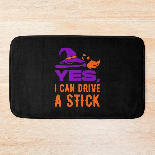 Item preview, Yes I Can Drive A Stick Halloween Witch designed and sold by artworkbyrihen.