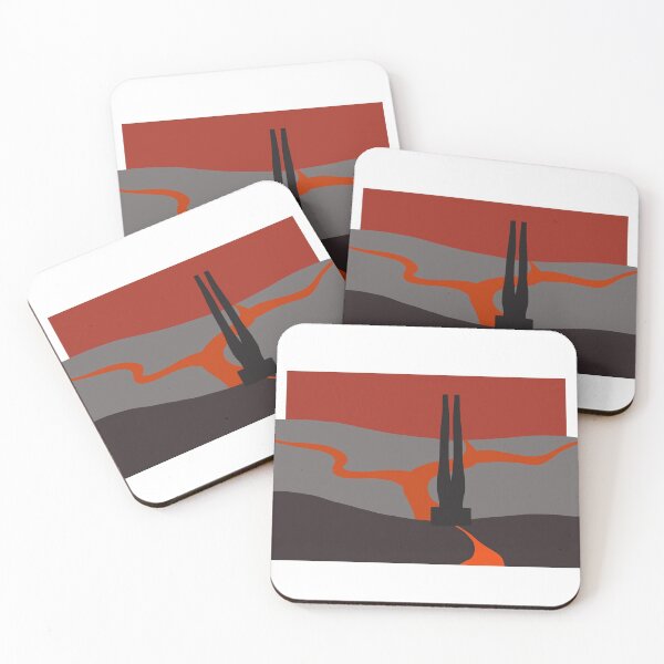 Item preview, simplistic mustafar background designed and sold by Gamelof.