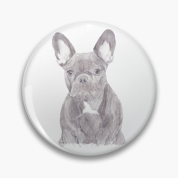 Item preview, Frowny Frenchie designed and sold by Sara Stokking.