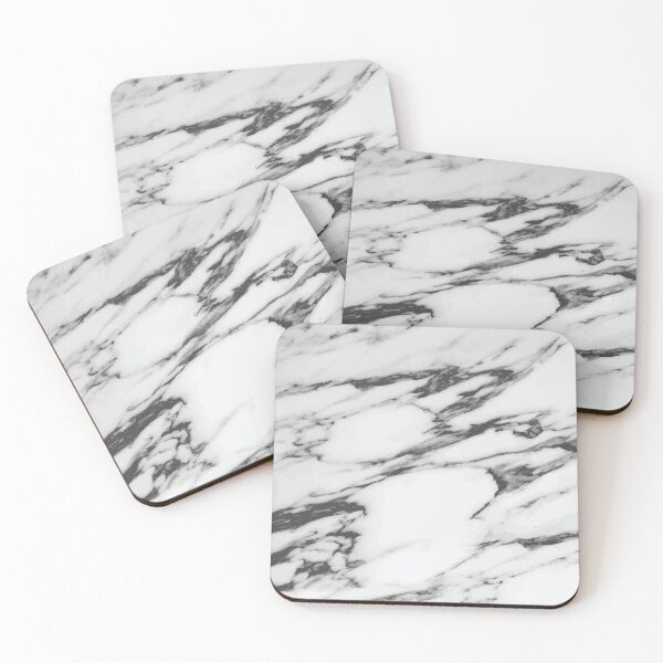 Item preview, Marble Swirls of Black and White Abstract Pattern designed and sold by Alicia Chee.