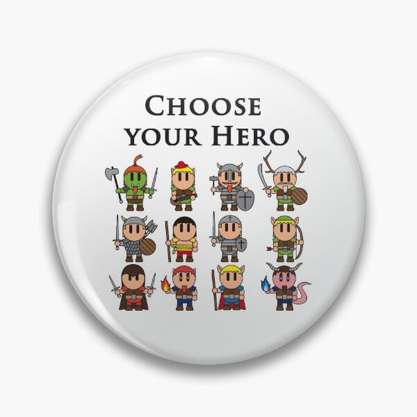 Item preview, Choose your Hero - All Dungeons & Dragons classes designed and sold by Pano1980.