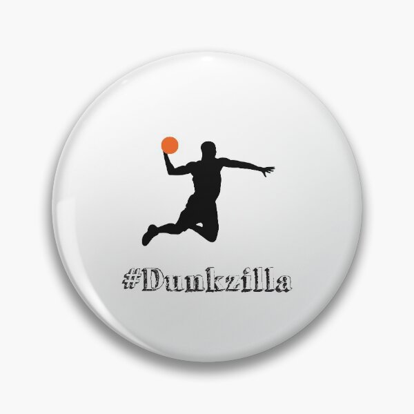 Item preview, Hashtag Dunkzilla, With Silhouette Of Basketball Player Slam Dunking designed and sold by 4AllTimes.