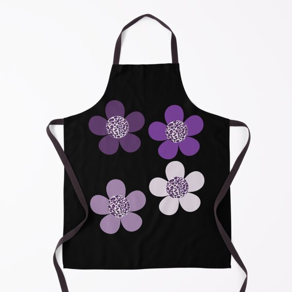 Item preview, Purple Leopard Animal Bib Flowers designed and sold by sunandsnowglobe.