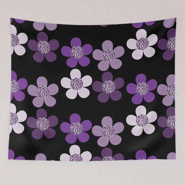 Item preview, Purple Leopard Animal Bib Flowers designed and sold by sunandsnowglobe.