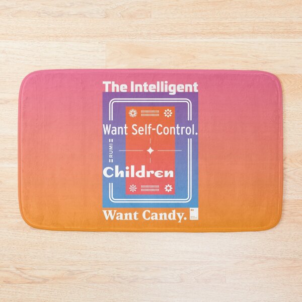 Item preview, The Intelligent Want Self-Control. Children Want Candy.  designed and sold by quotesonposters.