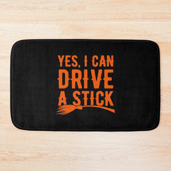 Item preview, Yes I Can Drive A Stick Halloween Witch designed and sold by artworkbyrihen.