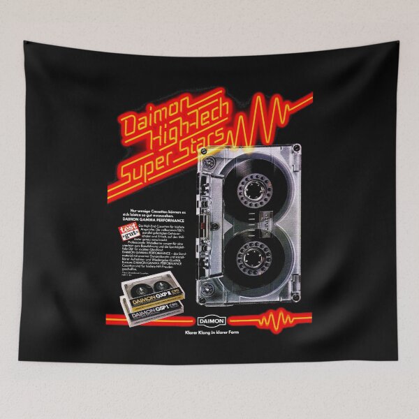 Item preview, C90 AUDIO CASSETTE TAPE - ADVERT (1980s) designed and sold by ThrowbackAds.
