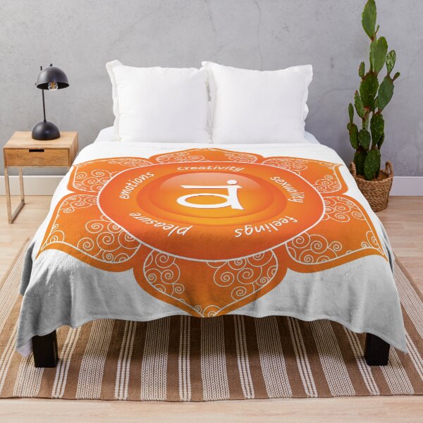 Item preview, Sacral Chakra Mandala - 50 OWBG designed and sold by chakraplaza.