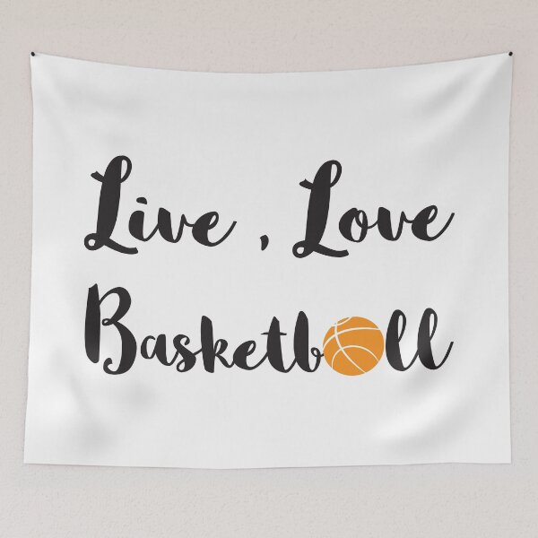 Item preview, Live, Love, Basketball designed and sold by 4AllTimes.