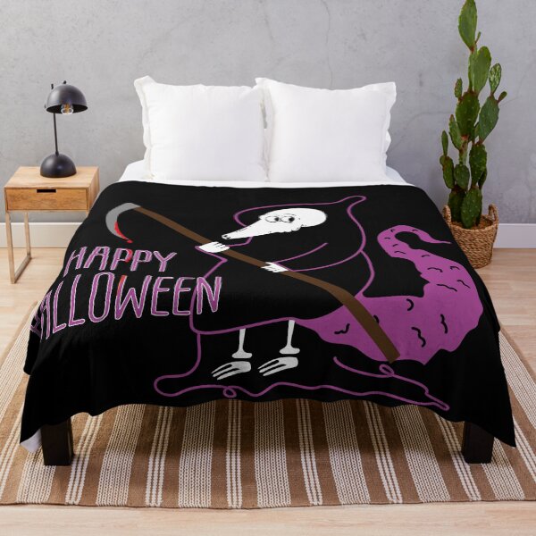 Item preview, Halloween Worm on a string death - grim reaper designed and sold by Craftaholic.
