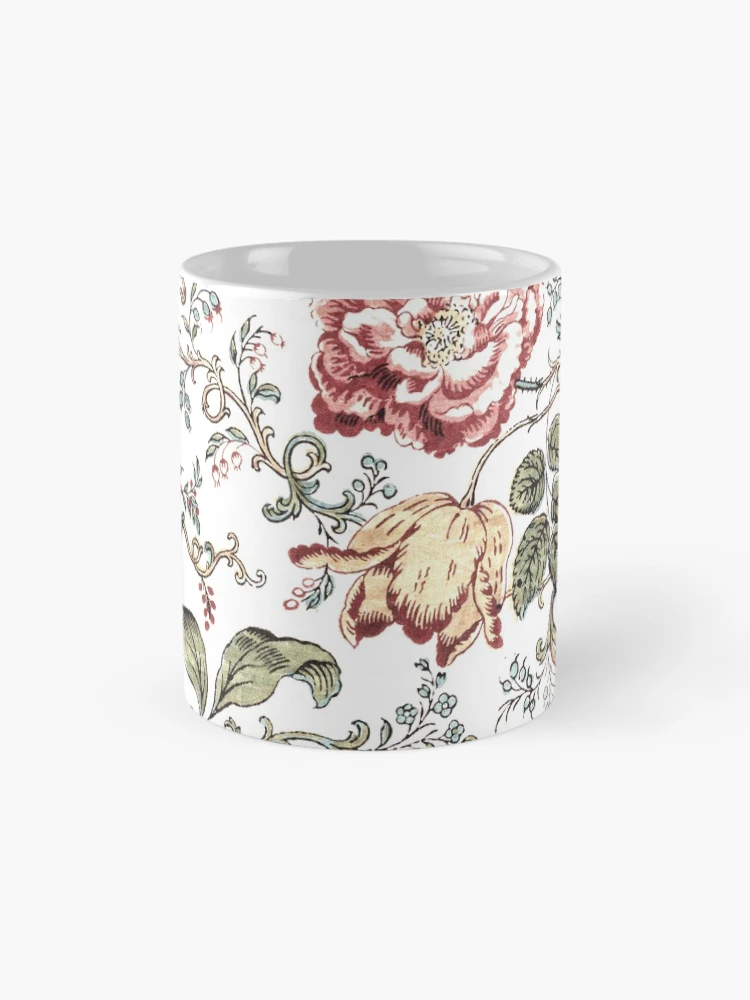 Thumbnail 4 of 6, Coffee Mug, Fable Floral Pattern designed and sold by hellcom.