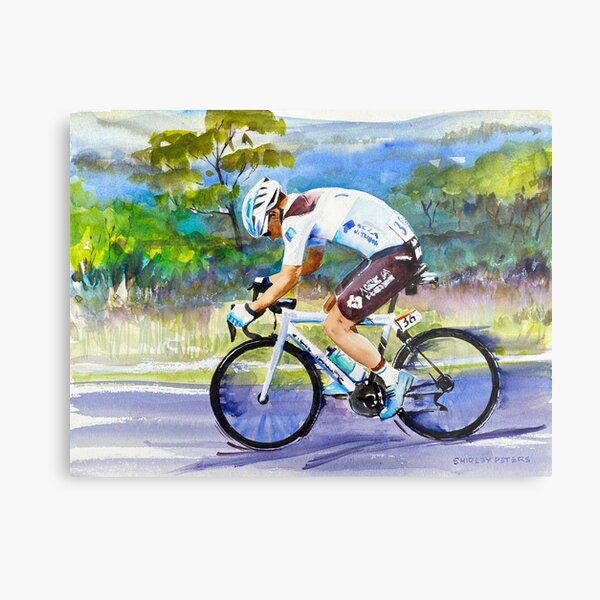 Total Focus - Nans Peters AG2R La Mondiale Metal Print