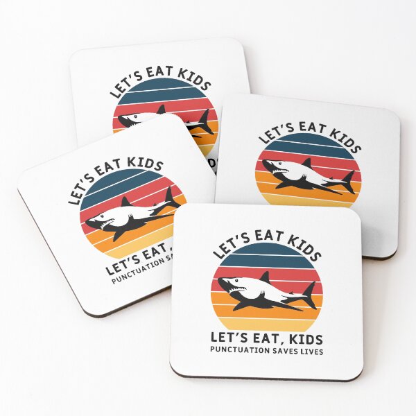 Item preview, Punctuation Saves Lives Let's Eat Kids designed and sold by MSA-42.