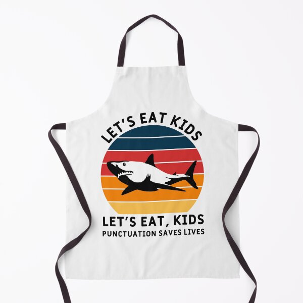 Item preview, Punctuation Saves Lives Let's Eat Kids designed and sold by MSA-42.