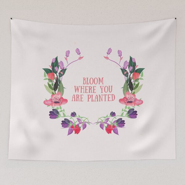 Item preview, Bloom where you are planted designed and sold by Soumita  Das.