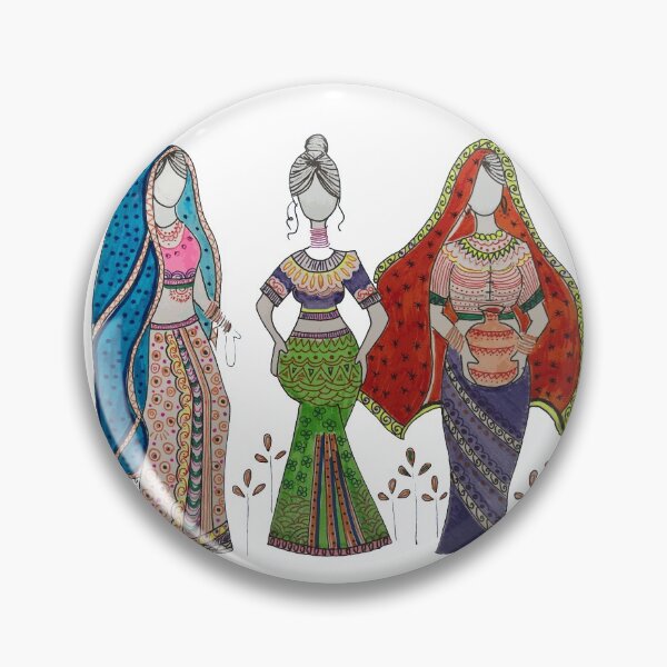 Item preview, Indian Village Women designed and sold by DollyJ.