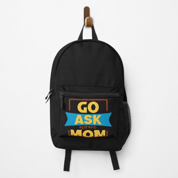 Item preview, Go Ask Your Mom - Retro Color Text Gift Ideas designed and sold by leo121687.