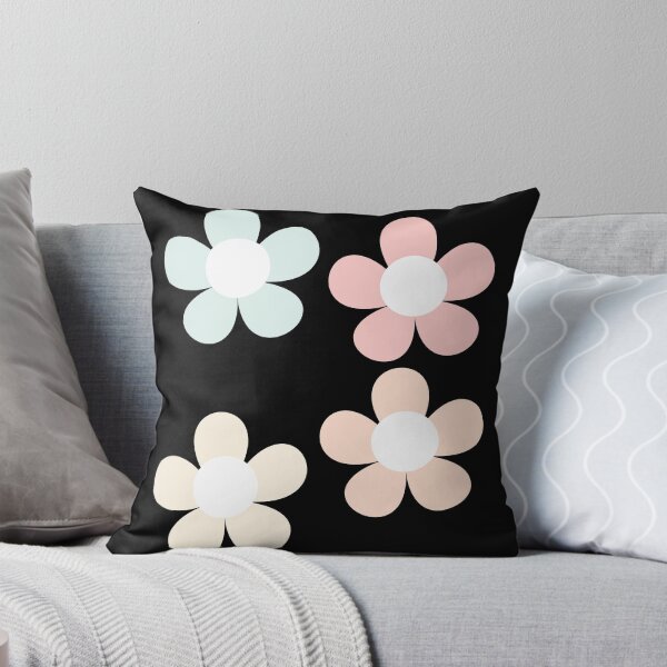 Item preview, Retro Pastel Bib Flowers designed and sold by sunandsnowglobe.