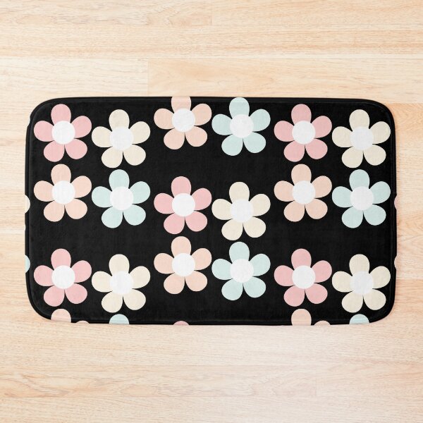 Item preview, Retro Pastel Bib Flowers designed and sold by sunandsnowglobe.