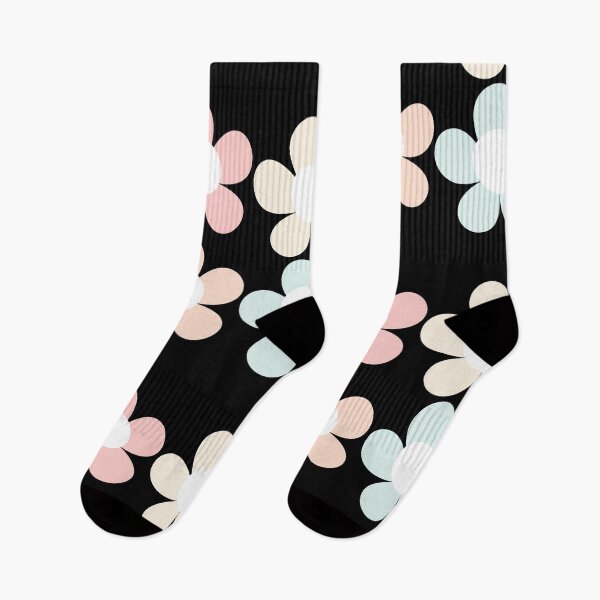 Item preview, Retro Pastel Bib Flowers designed and sold by sunandsnowglobe.