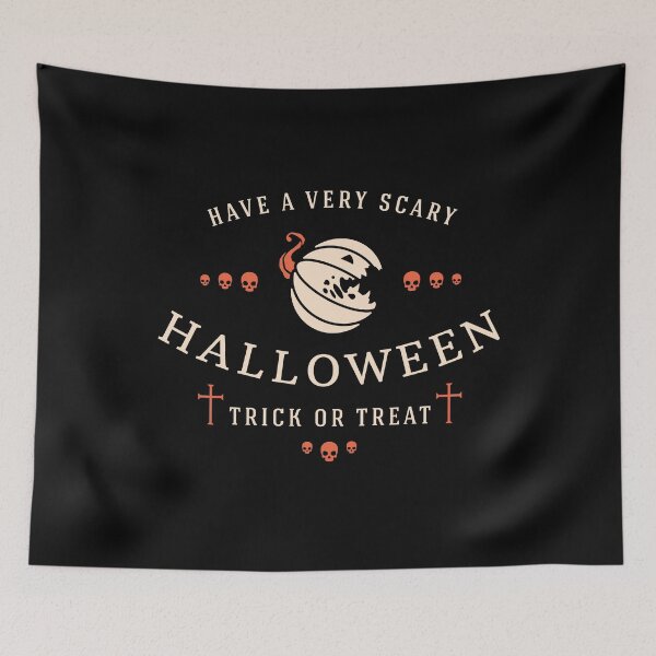 Item preview, Retro Pumpkin Halloween Trick or Treat designed and sold by BenkaiJunreisha.