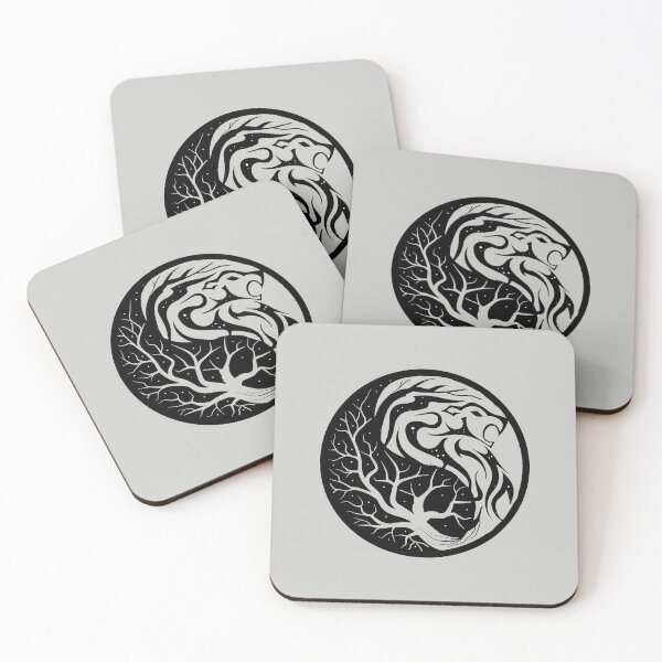 Item preview, Tribal Lion/wolf designed and sold by SILVERAPPLE.