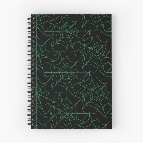 Item preview, Gothic Halloween Spider Web Green designed and sold by susycosta.