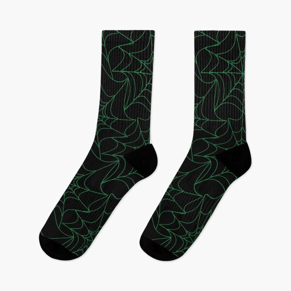 Item preview, Gothic Halloween Spider Web Green designed and sold by susycosta.