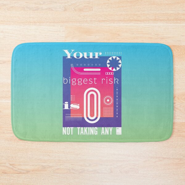 Item preview, Your biggest risk is not taking any designed and sold by quotesonposters.