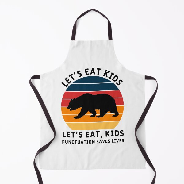 Item preview, Punctuation Saves Lives Let's Eat Kids designed and sold by MSA-42.