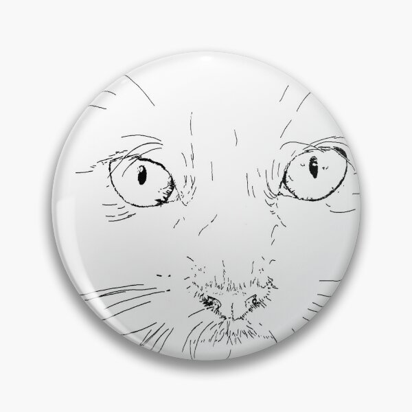 Item preview, cat's eyes, drawing designed and sold by dnparker.
