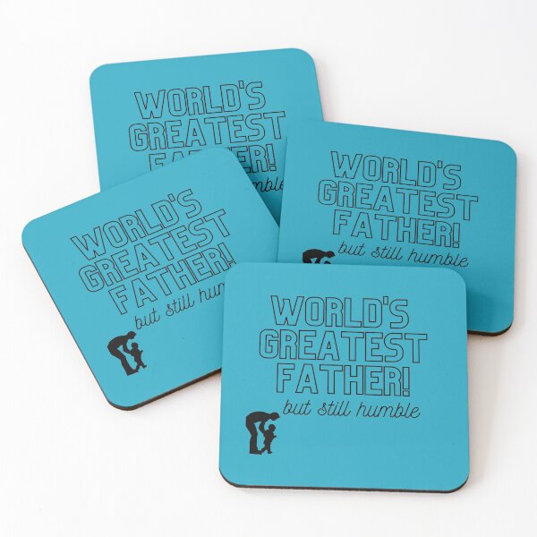 Item preview, World's Greatest father, but still humble merch designed and sold by Wanderers'  Arcadia.