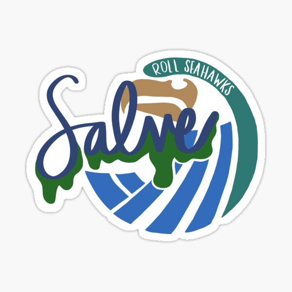 W Republic Salve Regina University Seahawks Seal T-Shirt Tee |