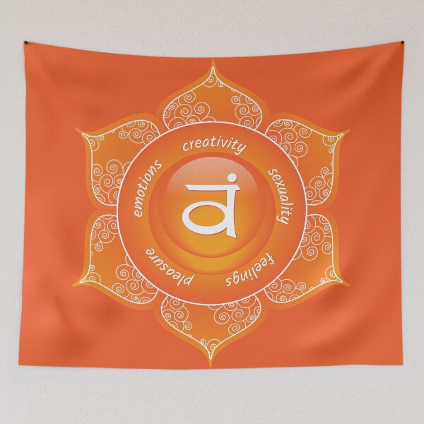 Item preview, Sacral Chakra Mandala - 50 OOBG designed and sold by chakraplaza.