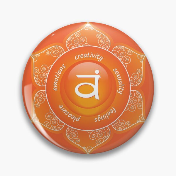 Item preview, Sacral Chakra Mandala - 50 OOBG designed and sold by chakraplaza.