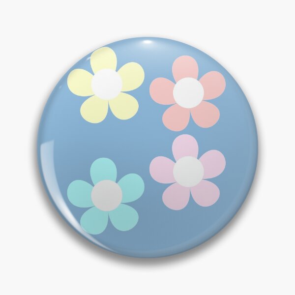 Item preview, Bright Pastel Bib Flowers designed and sold by sunandsnowglobe.